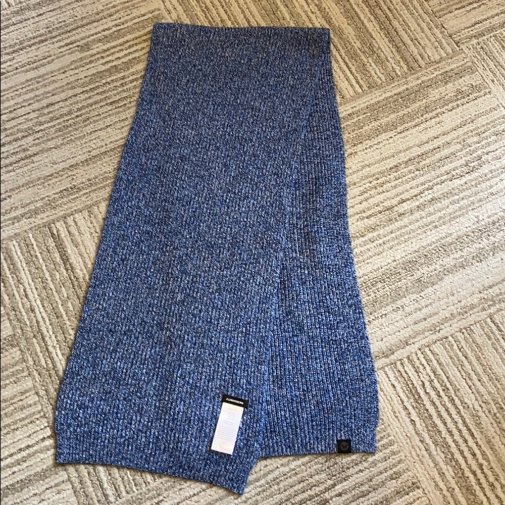 J. Lindeberg mens blue scarf